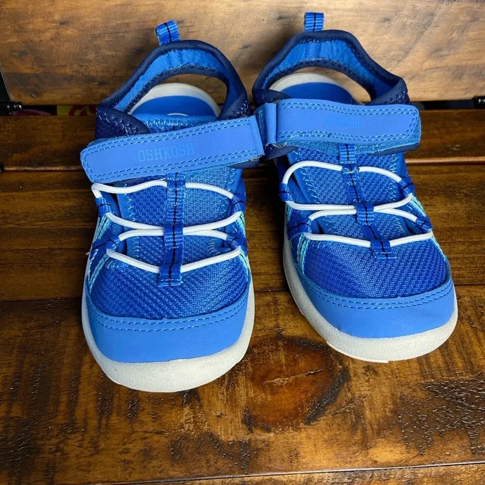 OshKosh B’gosh Ever Play‎ Unisex Child Dillan Sandal Blue 12M Little Kid